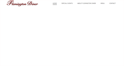 Desktop Screenshot of flemingtondiner.com